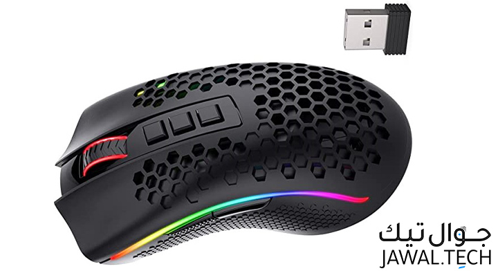 افضل 12 ماوس جيمنج رخيصة RGB (سلكي ووايرلس) 4 ماوس جيمنج RGB ستورم برو من ريدراجون
